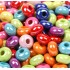 Plastic hair decoration beads